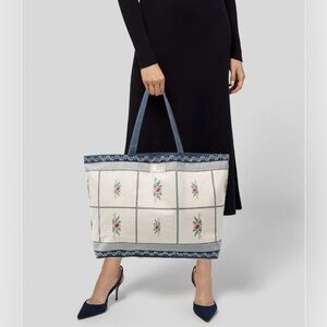 Sezane x Baziszt Cotton Tote, New